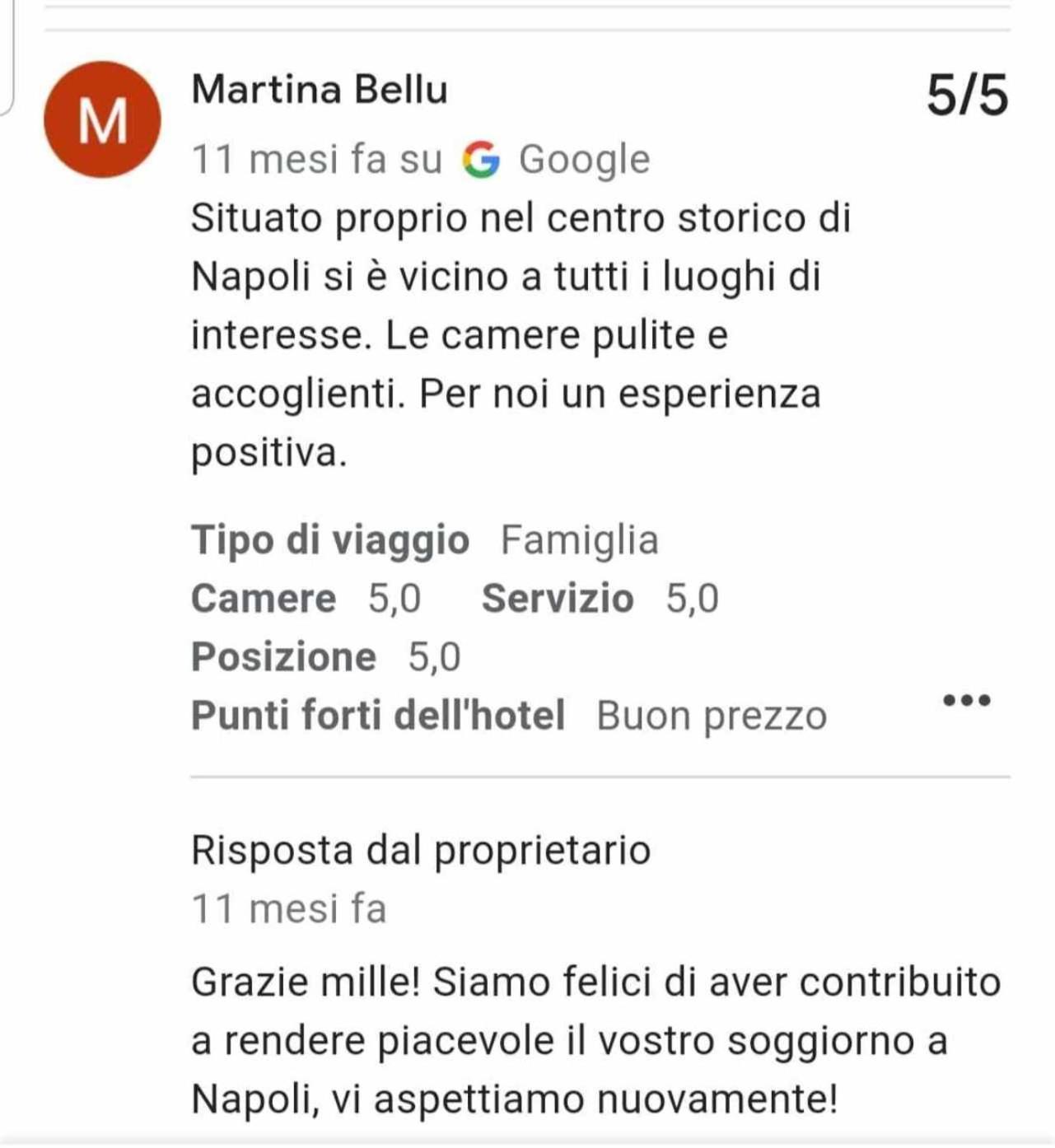 לינה וארוחת בוקר Napoli Segreta מראה חיצוני תמונה